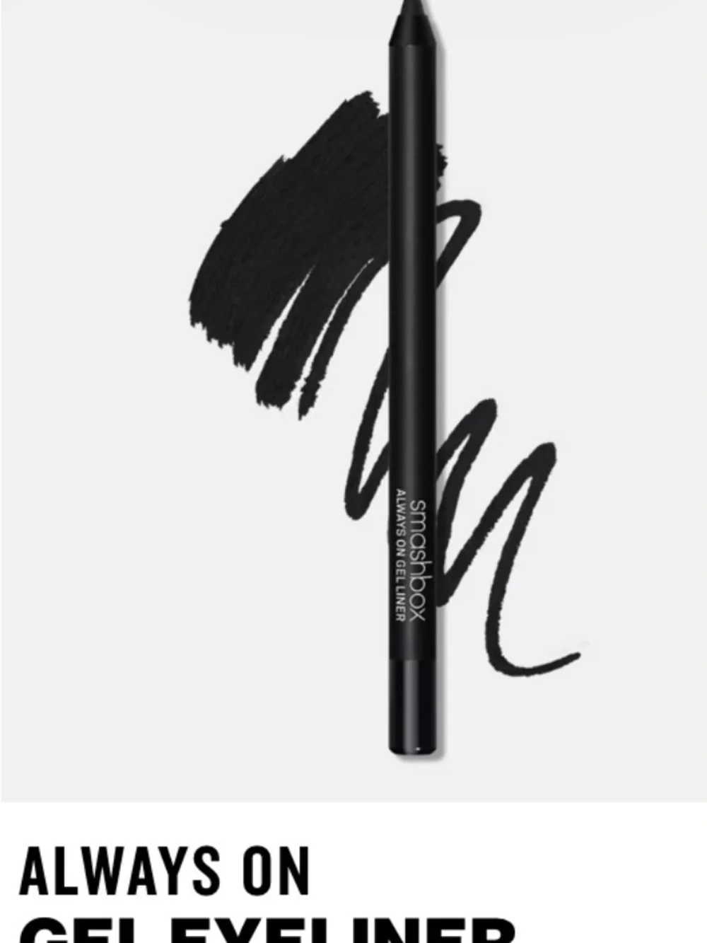 NEW Smashbox Gel Eyeliner Pencil — Color:Fishnet/Black